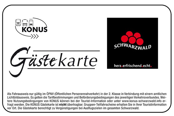 Konus-Gästekarte