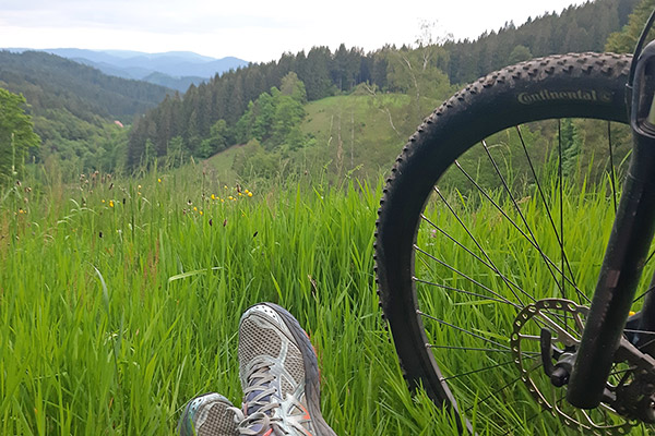 Radtour mit Aussicht